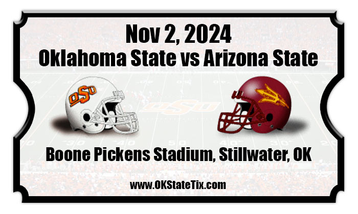 2024 Ok State Vs Arizona State